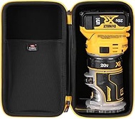 FBLFOBELI Hard EVA Storage Traveling Case for DEWALT 20V Max XR Cordless Router Brushless DCW600B