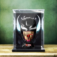 High Box Suitable for Super Venom Dust Cover Hero Wickli Model Storage 76187 Le Building Block Displ