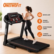 OneTwoFit Fitness Treadmill Incline Foldable Exercise Running 跑步机 健身