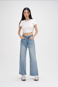 Niyom Jeans collection Aloha : รุ่น B306 กางเกงยีนส์ ทรงกระบอก