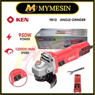 MY KEN 9810 Electric Angle Grinder Slim Body 950W 4" Mesin Grinder (100MM)
