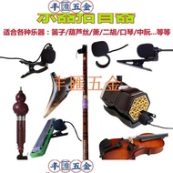 Gourd Silk Erhu Flute Harmonica Xiao Musical Instrument Microphone Pickup Violin Ocarina Guzheng Sax