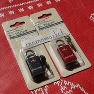 日本直送 未開封 全新 現貨 mont bell montbell japan tsa approved luggage key lock 認證鑰匙鎖旅行箱行李鎖 travel 國際旅行 日本登山戶外