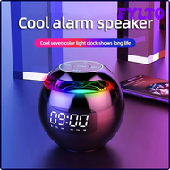 FYLTO G90 New Clock Colorful Bluetooth Speaker Mini Portable Household Ball Card Lock and Load Spray Bluetooth Speaker DEHWR