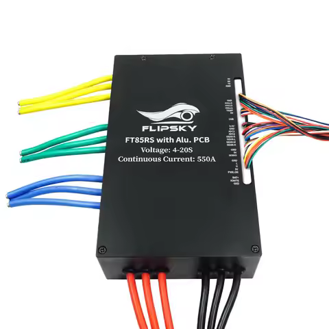 FLIPSKY FT85RS 84V 550A ESC With Aluminum Case Water Cooling Enclosure NON-VESC For E-Foil Fighting 