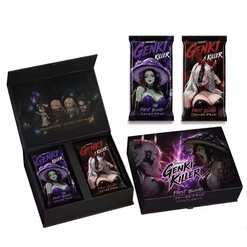 Wholesale Ice Fire Culture Genki Killer Goddess Collectible Limited Edition Trading Cards