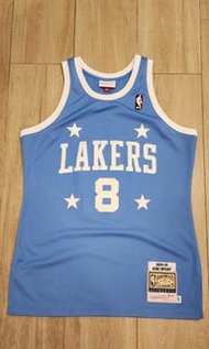 Adidas NBA HWC Kobe Bryant Lakers light blue authentic jersey 球衣 波衫 40 M