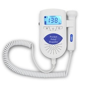 Prenatal Fetal Doppler Baby Heart Beat Monitor, 2MHz probe (Free Gel)