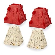 Easter Cottage Form - Pack of 2 - Russian Cheesecake Kulich Tvorog Mold - Pashka Form