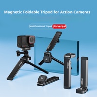 For Insta360 X5/Ace Pro 2 Magnetic Tripod, Universal Pocket Foldable Multifunction Tripod Accessory 