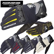 Komine GK162 Motor Motorcycle Cycling Riding 3D Protect Mesh moto protective Ride Gloves
