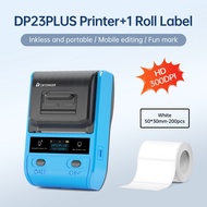 DETONGER Jewelry Price Sticker Printer Label Printer Bluetooth Barcode Printer for Small Business