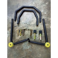 3 IN 1 UNIVERSAL REAR PADDOCK STAND FRONT PADDOCK STAND SWINGARM PADDOCK