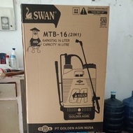 SWAN MTB-16 Sprayer hama elektrik swan 2in1Knapsack sprayer swan