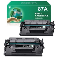 2 Pack Toner Replacement For Laserjet M506 M506x MFP M527 87A CF287A Black