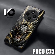 Softcase hp poco C75 Glossy Casing poco C75 Glossy Case Cessing Protectivehp Mobile Phone Accessorie