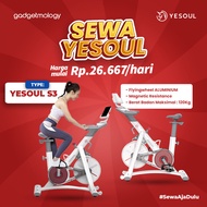 [NOT FOR SALE] YESOUL S3 RENTAL - Smart Spinning Bike Fitness Equipment Indoor Static Sports Bike OF