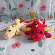 Dragon Dragon/ knitted doll children's toy