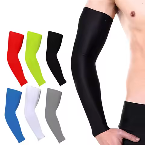1Pcs Compression Arm Sleeve for Men Women,Full Arm Support Protection,Non-Slip Breathable Arm &Suppo