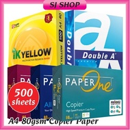 A4 80gsm Copier Paper | A4 Photostat Paper | A4 IK Yellow | A4 Double A | A4 PaperOne 80gsm 85gsm | 