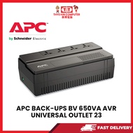 APC BACK-UPS BV 650VA AVR UNIVERSAL OUTLET 23 (DELIVER BY MELAKA)