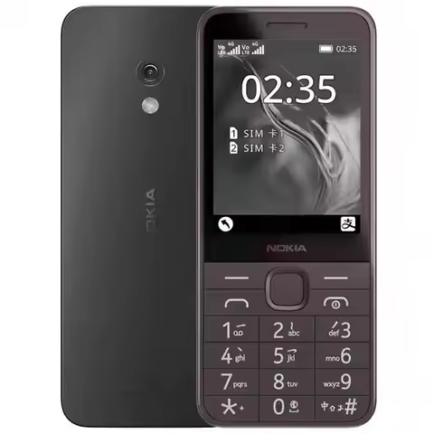 Nokia 235 4G Feature Phone Bluetooth 5.0 FM Radio Dual Card Dual Standby 1450mAh Battery Type-C 2SIM