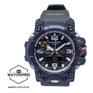 [Watchspree] Casio G-Shock Mudmaster Mud Resistance + Triple Sensor Green Resin Band Watch GWG1000-1A3 GWG-1000-1A3
