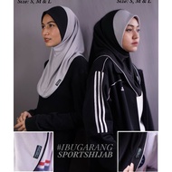 TUDUNG SUKAN PIPING 2 TONE #IBUGARANG