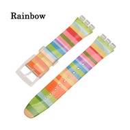 16Mm 17Mm 19Mm Watchband Cao Su Không Thấm Nước Dây Đồng Hồ Replacementfor S Đồng Hồ Đồng Hồ 16/17/1