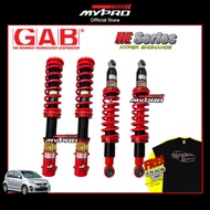 🔥Best🔥🇯🇵Perodua Myvi 2004-2017🇯🇵 - GAB HE Hi Lo Body shift Adjustable Absorber / Suspension