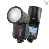 Flash lamp V1S Professional Camera Flash Speedlite Speedlight Round Head Wireless 2.4G Fresnel Zoom 