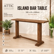Ck Island Bar Table / Console Table / Full Solid Wood Island Bar Table / ATTIC FURNITURE GOLD SERIES