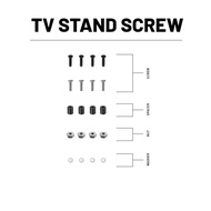 [SET] SCREW for TV STAND or for TV BASE or for TV LEG (No stand, screw only)