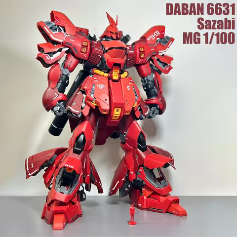 In Stock DABAN 6631 SAZABI Ver.Ka MG 1/100 6631S Toys Assembly Model Kit Action Figures Plastic Mode