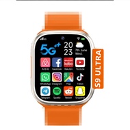 S9 Ultra Smart Watch with SIM card slot GS37 ultra 4G Dual Camera Video Call GPS Trace Locator Adult