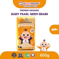 Q Baby Market Premium Organic Baby Pearl Germ Rice 有机宝宝珍珠胚芽米