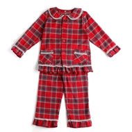 Matching Flannel Boys And Girls Baby Family Children Kids Christmas Pyjamas Red Toddler Pajamas Long