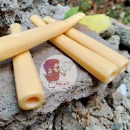 (kode-655) ONCE CANGKLONG PIPA ROKOK GADING GAJAH MOTIF SEGI .