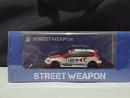 STREET WEAPON Civic EG6 出光 模型車 1/64