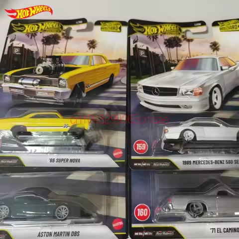Genuine Hot Wheels Premium Boulevard Diecast Model Car Enzo Ferrari Benz 560 Aston Martin Dbs Vehicl