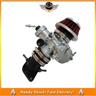 LC135 V1-V7 MODIFY CARBURETOR 28MM RXZ +POWER FILTER 42MM+RACING INTAKE PIPE 28MM