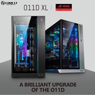 LIAN LI O11 Dynamic XL ROG Certified E-ATX Full Tower TG ALUMINIUM Casing Black / White / Silver