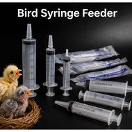 Syringe 5ml 20ml Catheter tip Plastic Bird Feeding Syringe Feeder, Puppy ,Kitten, Pigeon Bird Feeder