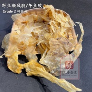 Red Sea Local Fish Maw 本地野生花胶 顺风鱼胶 顺风肚 午鱼胶 鱼肚【100g】Homemade 自家晒干