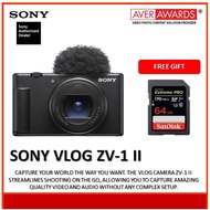 Sony Digital Camera ZV-1 II / ZV1II / ZV-1 Mark II / ZV-1 Mark 2 // ZV-1M2 - Sony Malaysia Warranty