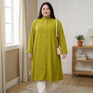 Tunik Panjang Wanita Jumbo LD 110 120 130 140 Gamis MTP2015