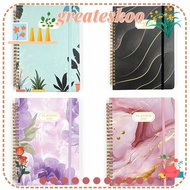 GREATESKOO 2026 Planner, A5 Jan.2026 - Dec.2026 Calendar 2026, Weekly and Monthly Agenda Monthly Tab