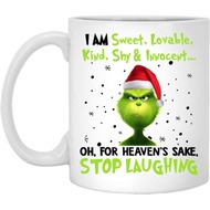 I Am Sweet Lovable Kind Shy Innocent Grinch Xmas Coffee Mug - Grinches Coffee Mug 11oz