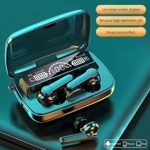 For Earphone Bluetooth Wireless Headphone Hifi Stereo Sports Games Waterproof Earbud Headset Hearing