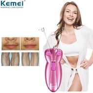 Kemei KM-2777 Lady Electric Epilator Women Body Hair Remover Cotton Thread Epilator Face Hair Remova